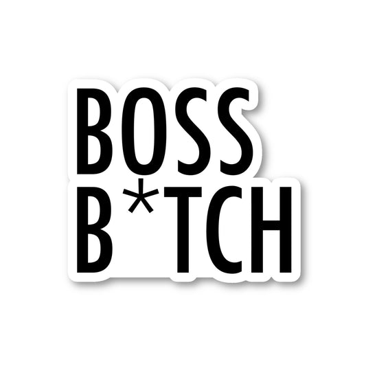 Boss Bitch Vinyl Sticker