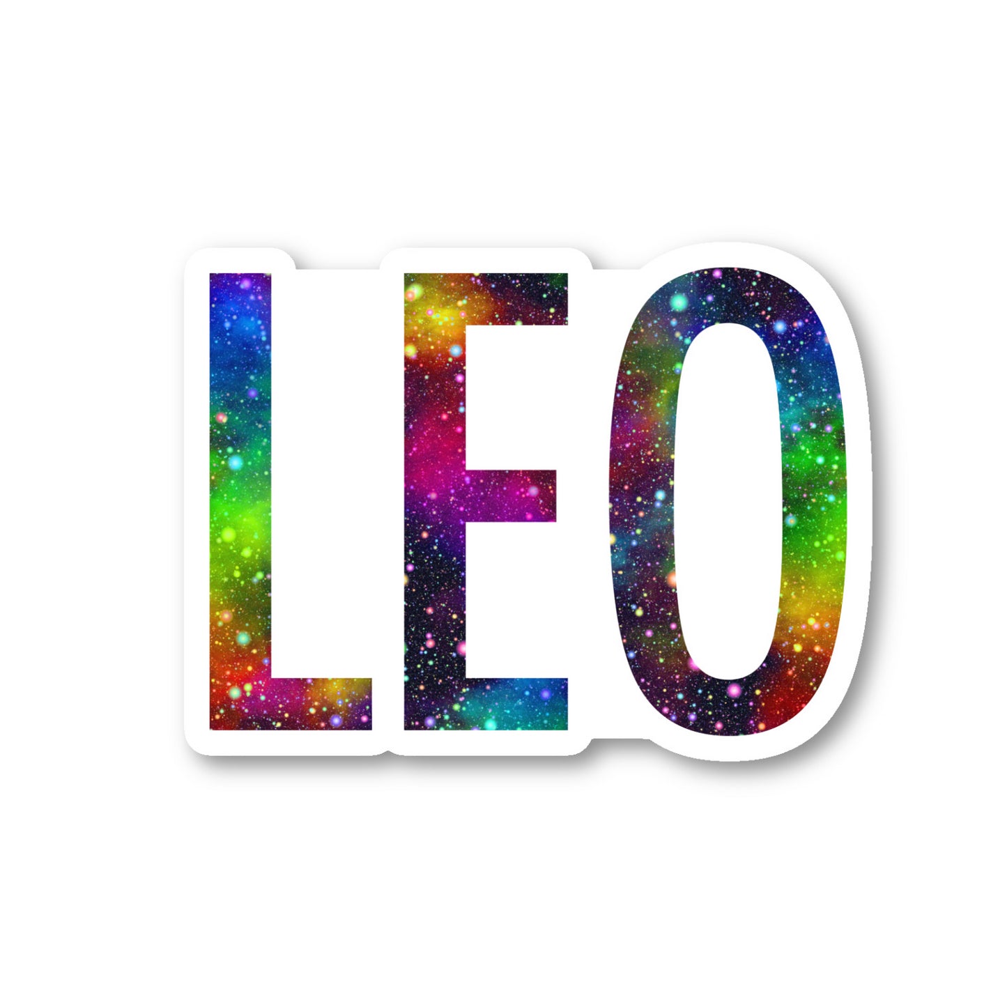 Leo Astrology Sign Vinyl Sticker