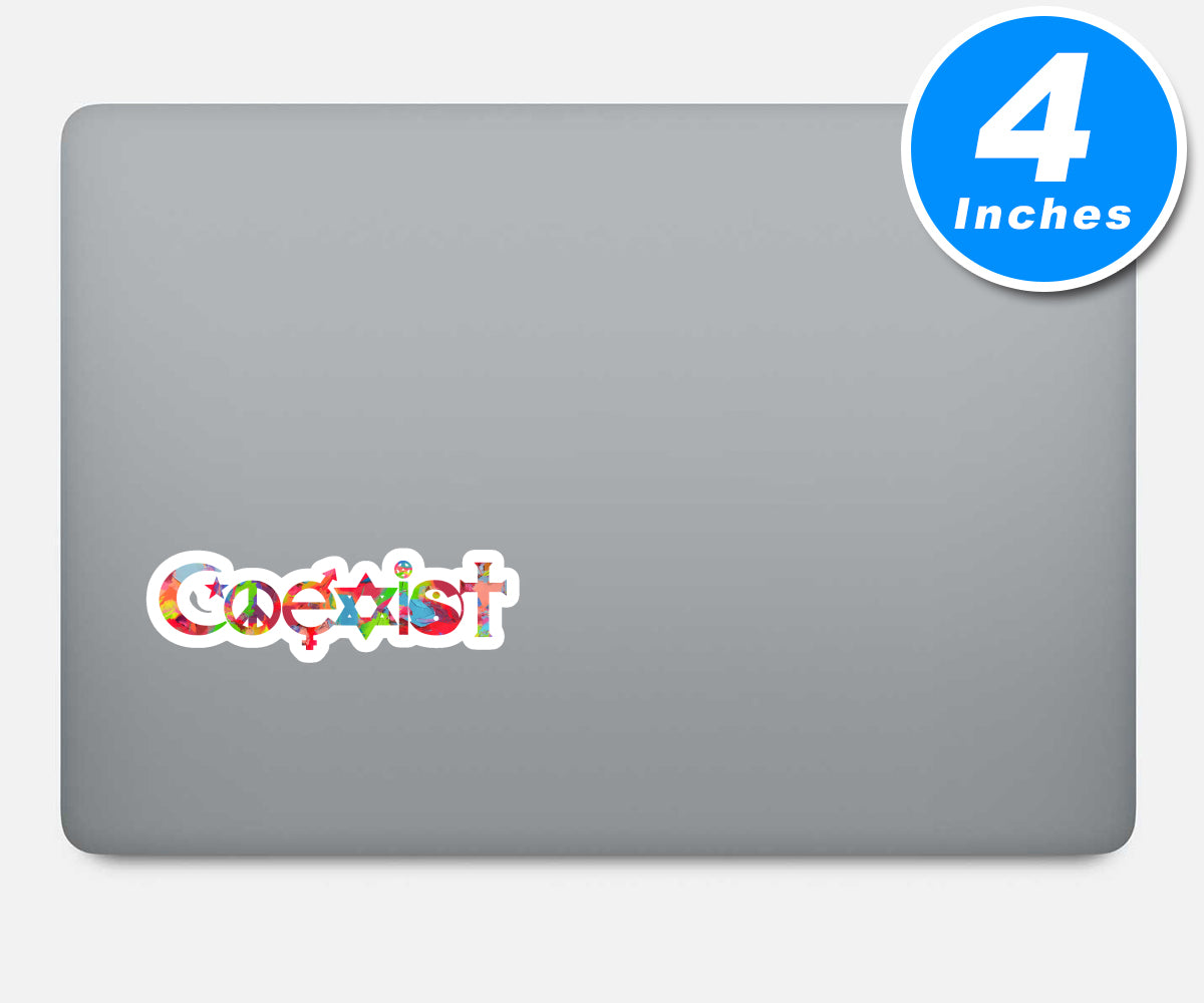 Coexist Vinyl Stickers