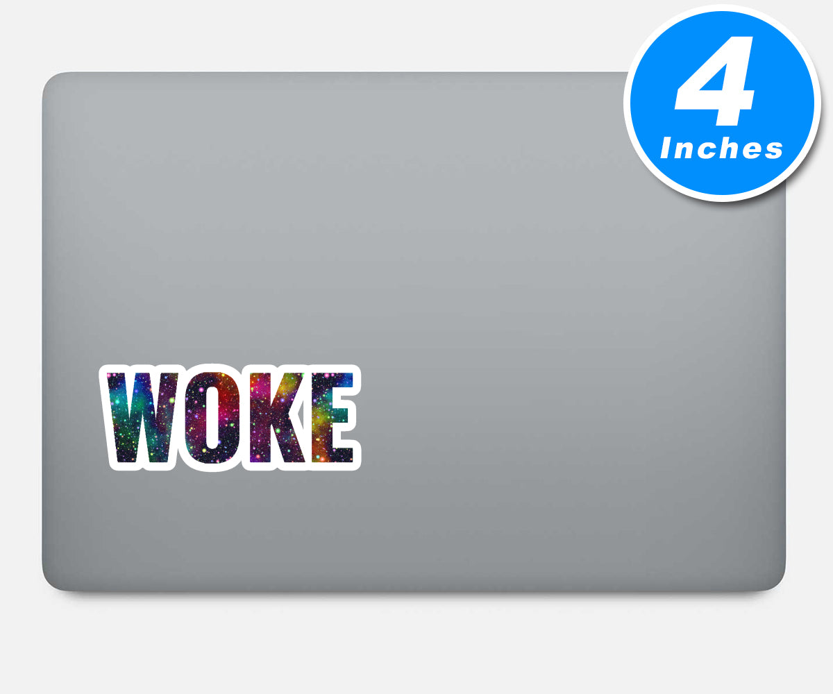 Woke Get Woke Vinyl Stickers