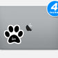 Dog Paw Love Vinyl Stickers