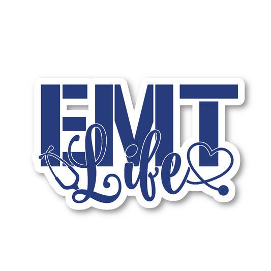 EMT Life Vinyl Sticker