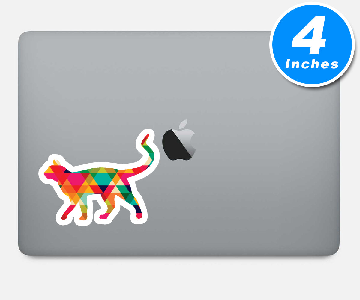 Cat Walking Vinyl Stickers