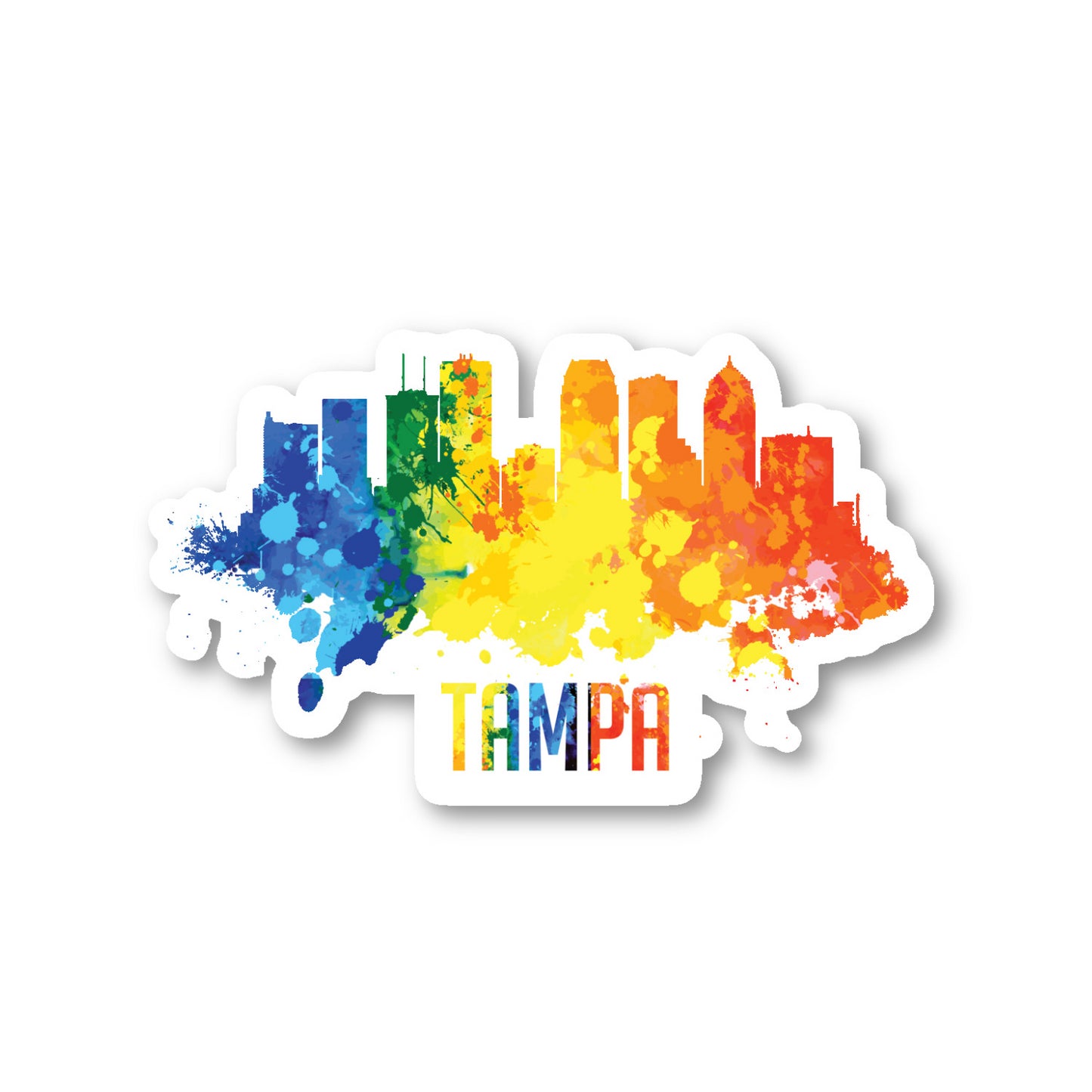 Tampa Vinyl Sticker