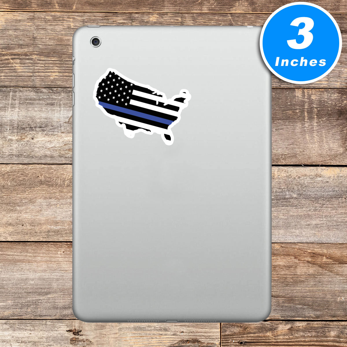 American Flag Thin Blue Line Vinyl Stickers