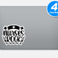 Nurses Rock Vinyl Stickers