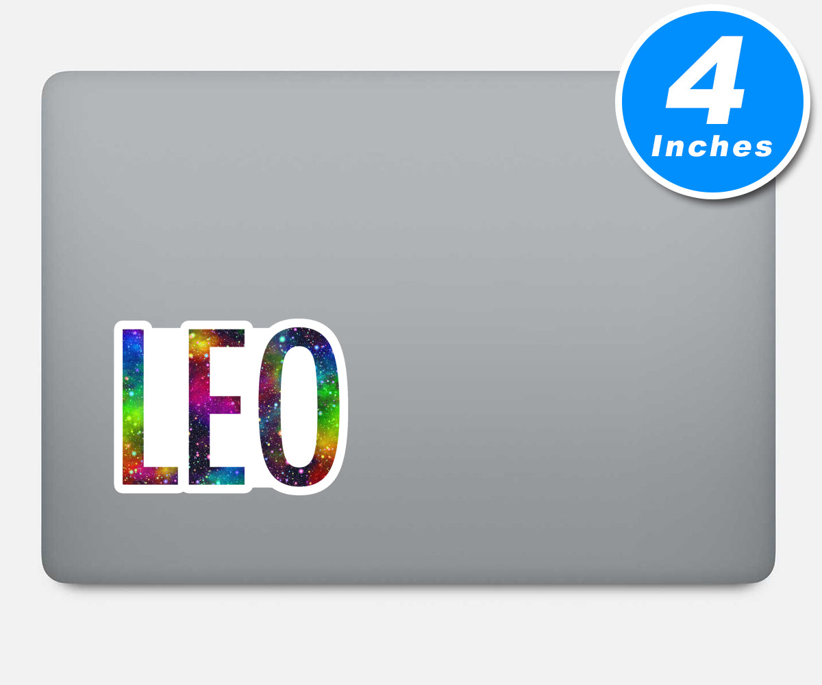 Leo Astrology Sign Vinyl Stickers