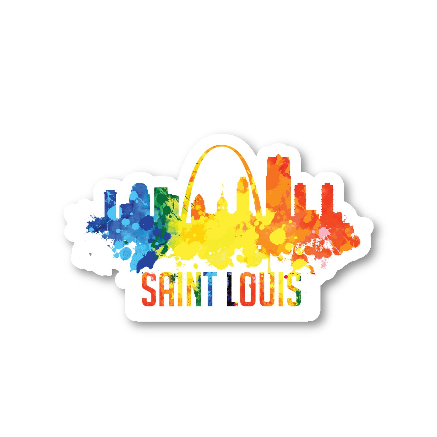 Saint Louis Vinyl Sticker