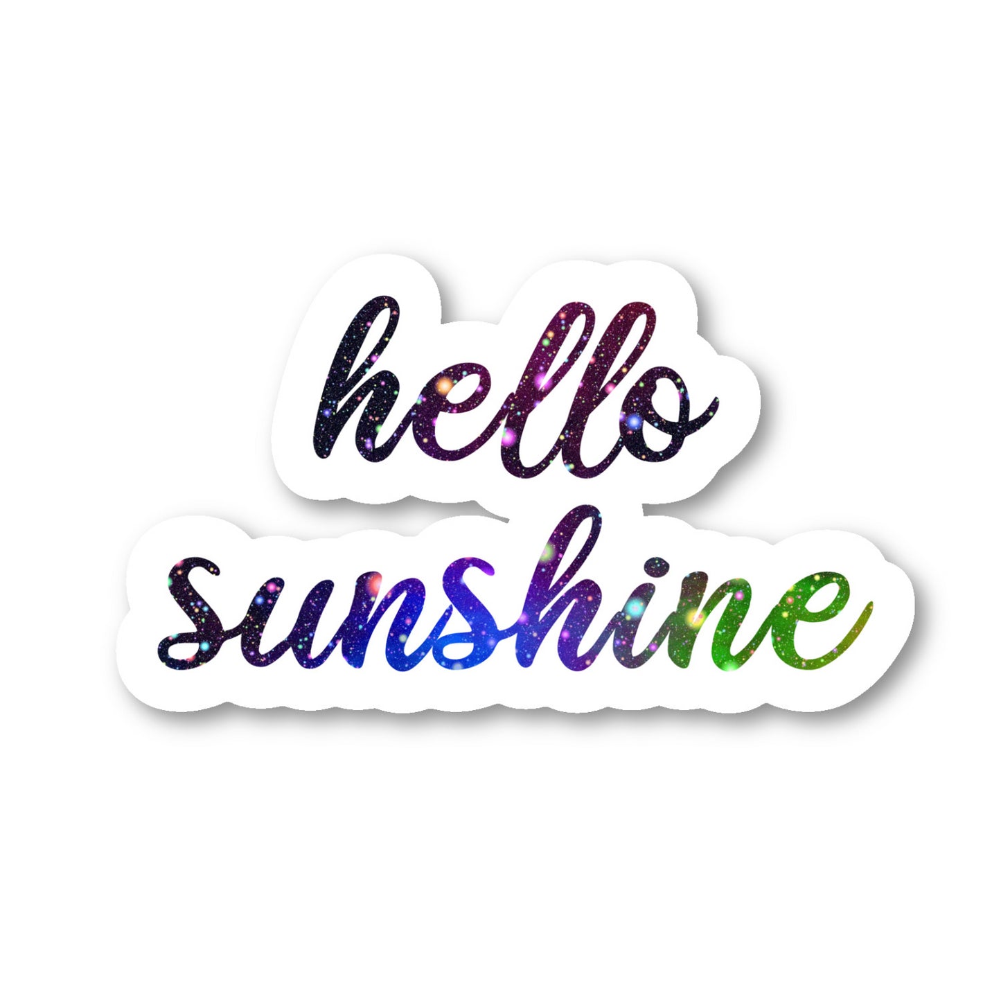 Hello Sunshine Vinyl Sticker