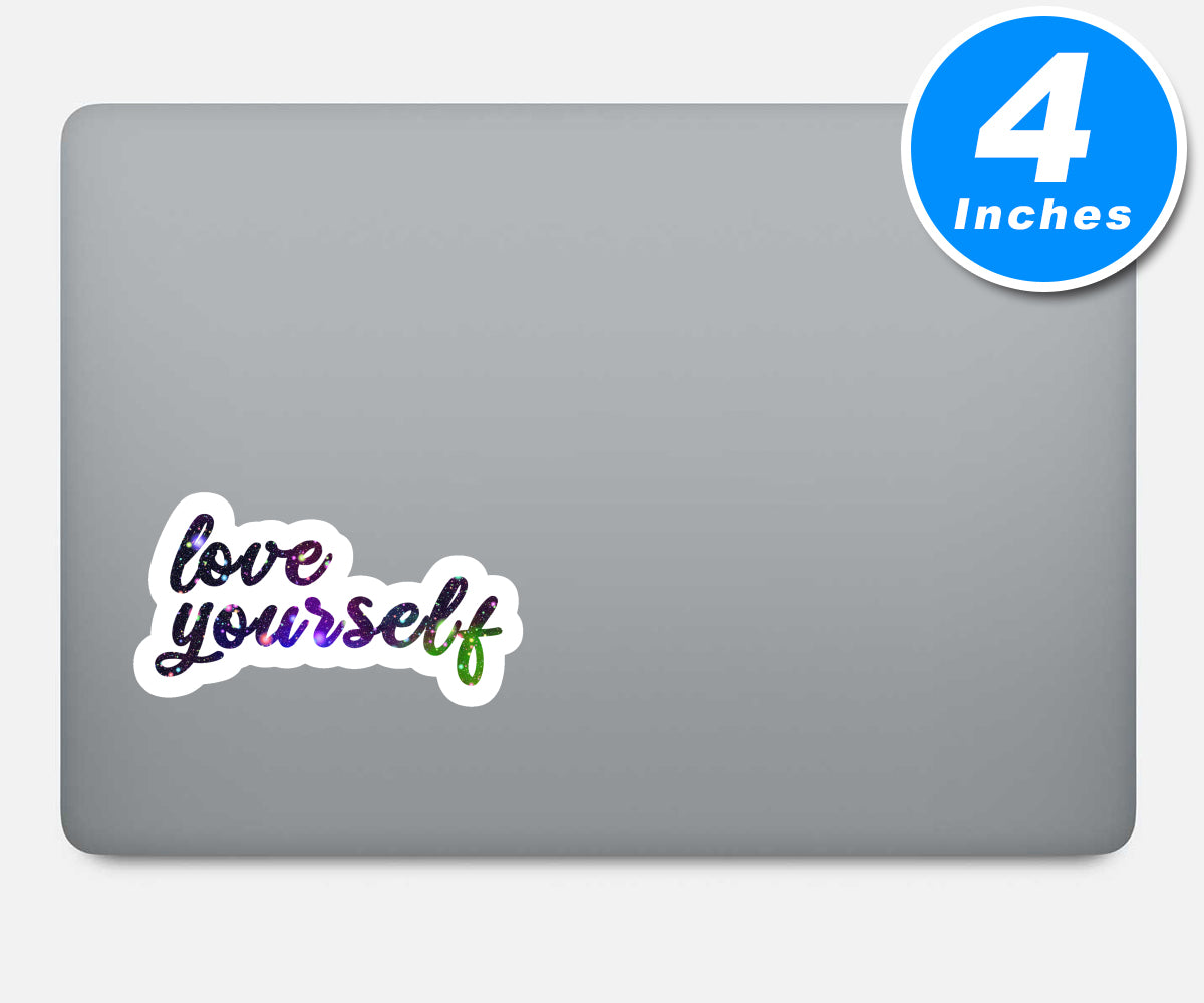 Love Yourself Vinyl Stickers