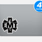 EMT Star Of Life Vinyl Stickers