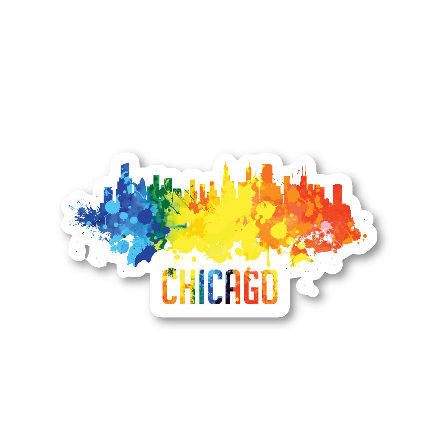 Chicago Vinyl Sticker