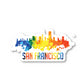 San Francisco Vinyl Sticker