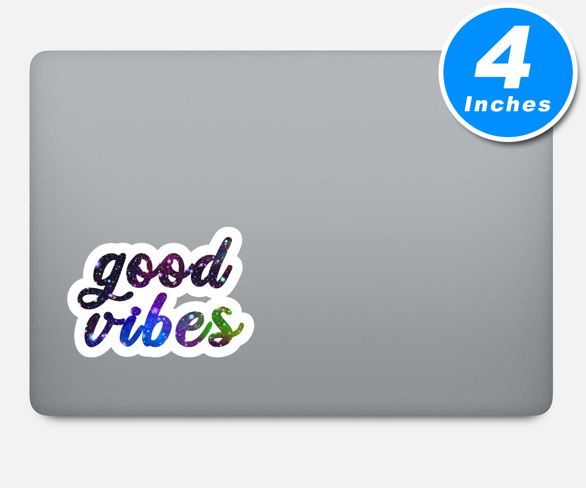 Good Vibes Vinyl Stickers