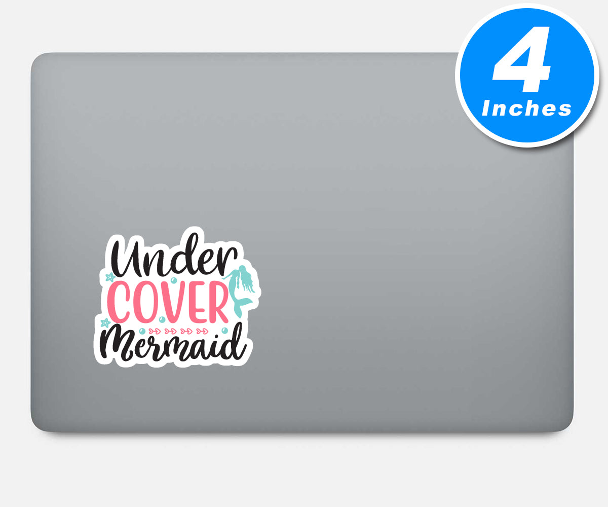 Under Cover Mermaid Vinyl Stickers