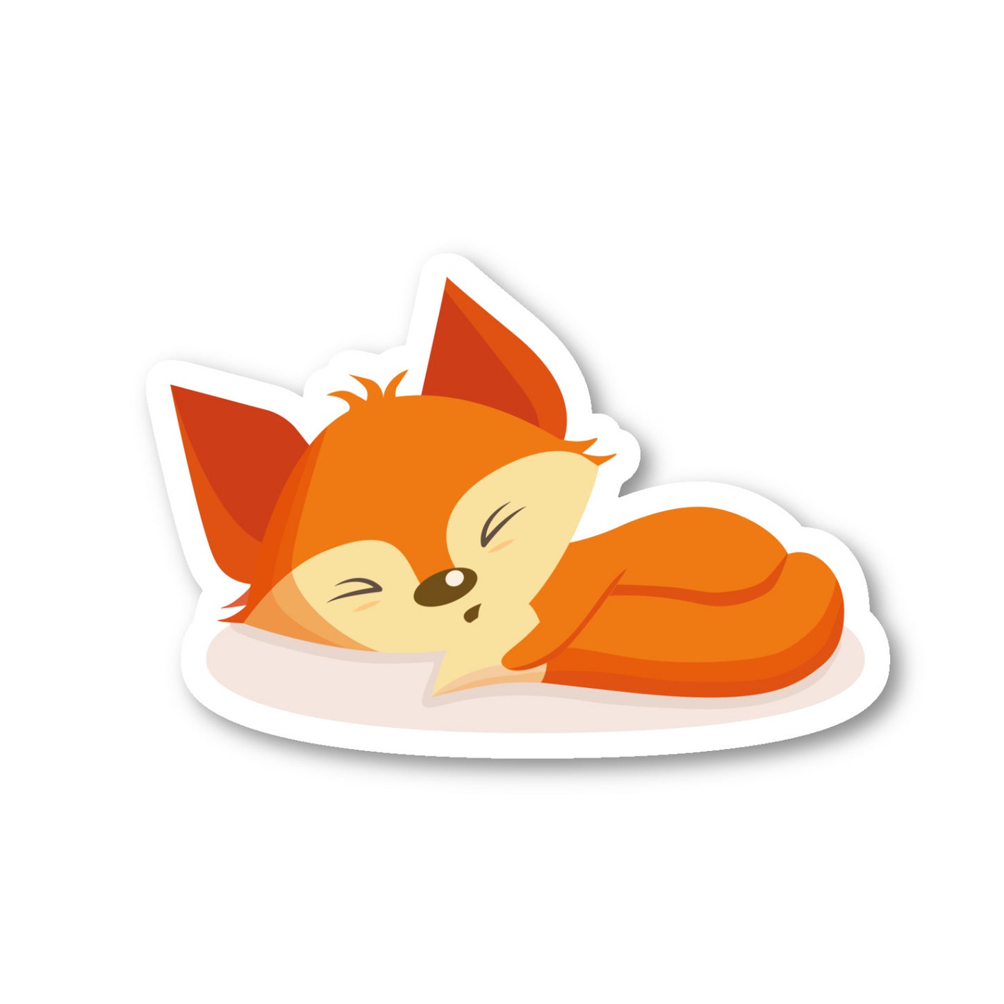 Fox Vinyl Sticker