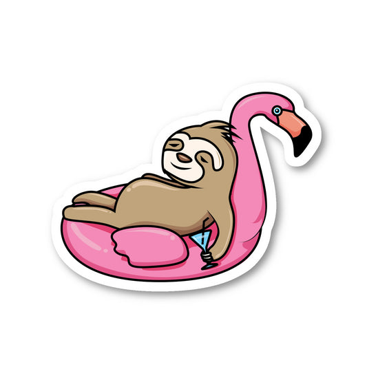 Sloth Vinyl Sticker