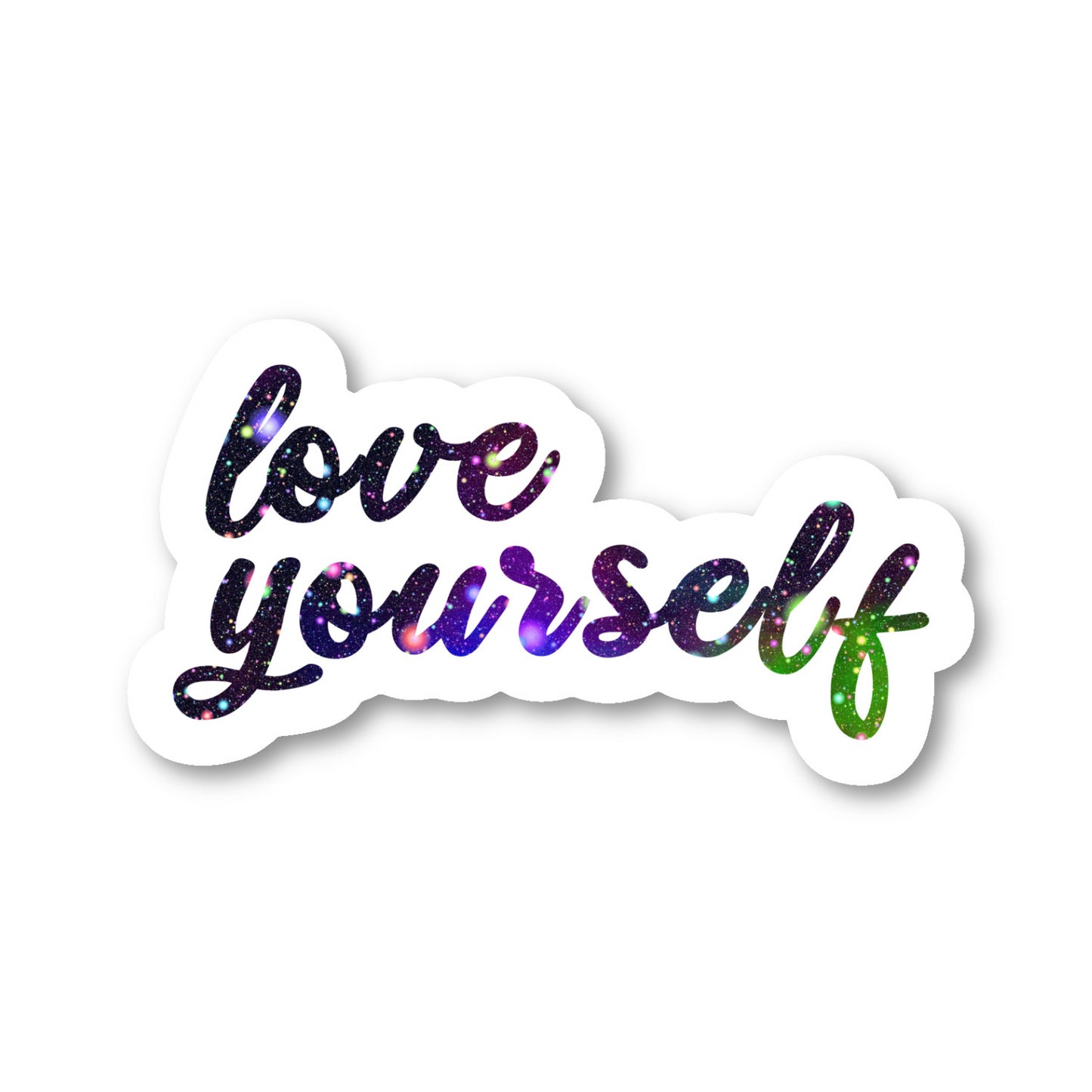 Love Yourself Vinyl Sticker