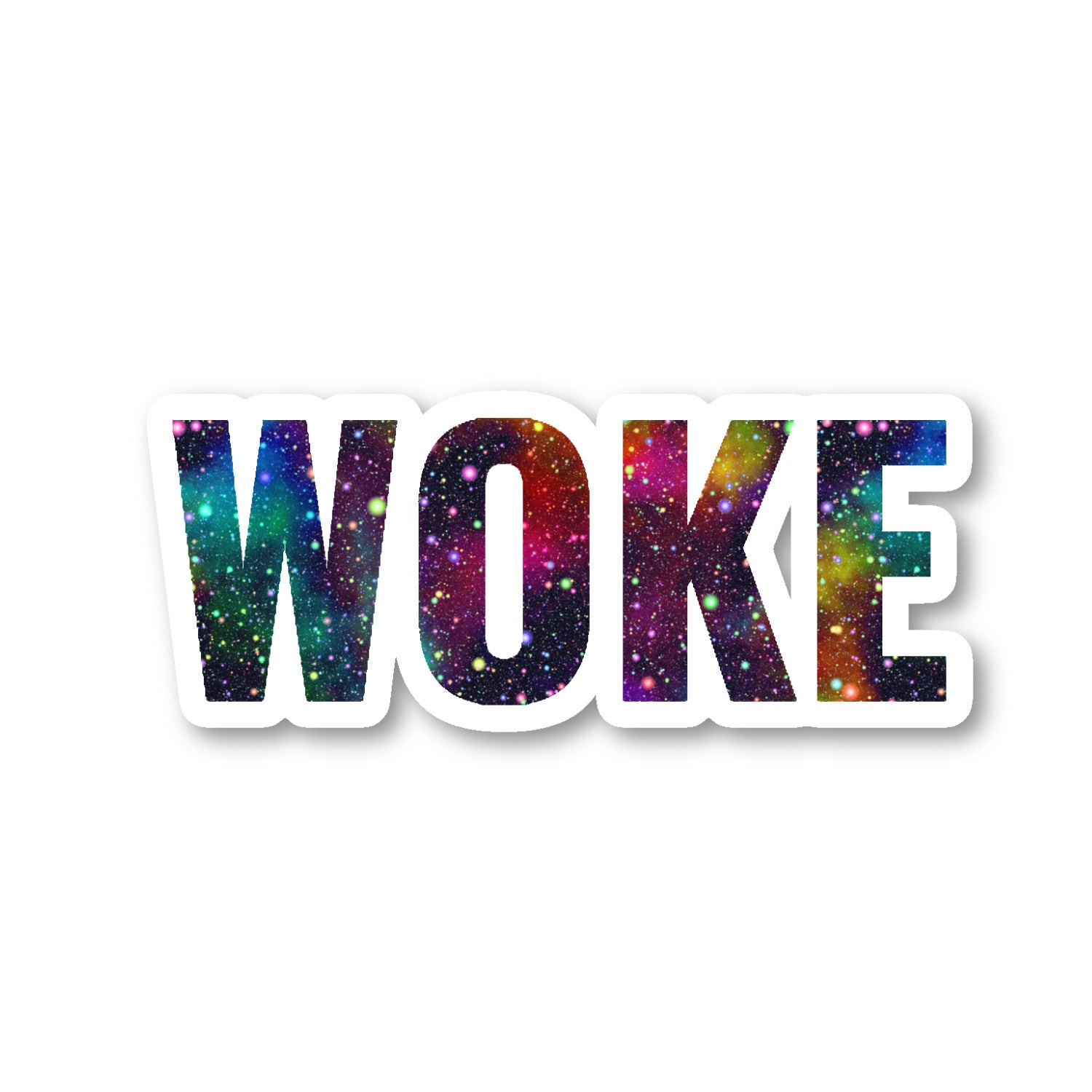 Woke Get Woke Vinyl Sticker