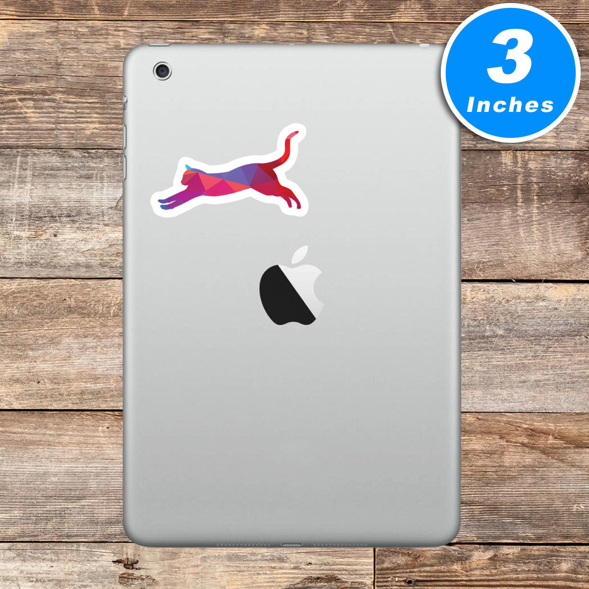 Cat Jumping Vinyl Stickers