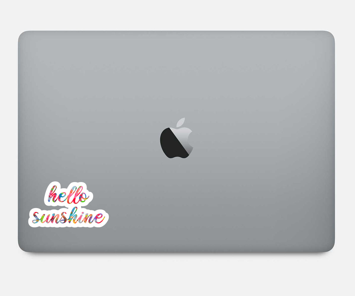 Hello Sunshine Vinyl Stickers